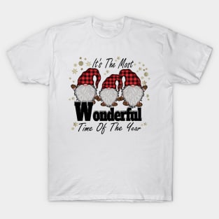 It's The Most Wonderful Time Of The Year Gnomes T-Shirt